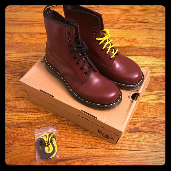 smooth leather doc martens